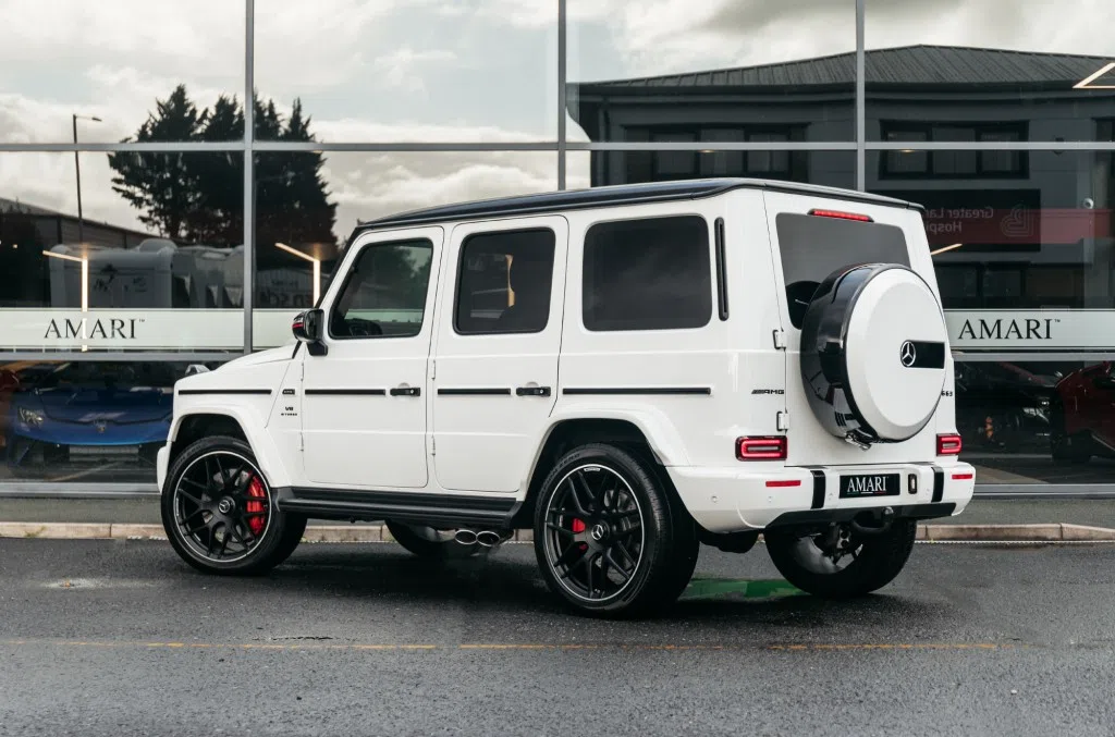 2021 Mercedes-Benz G 63 AMG for sale, exterior, Solid Polar White