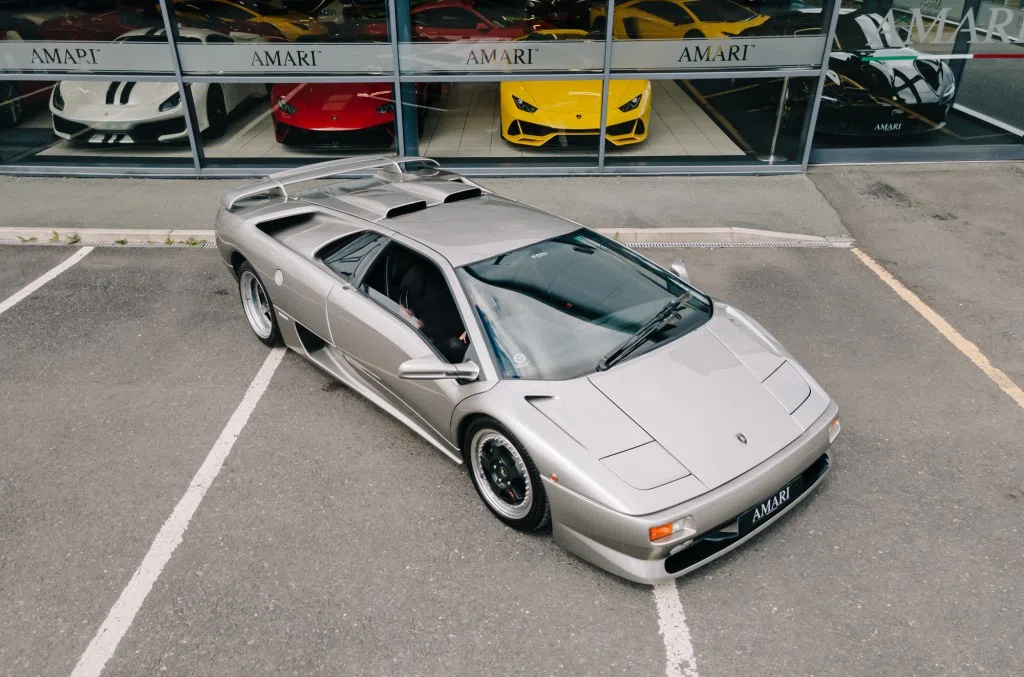 1997 Lamborghini Diablo SV for sale, exterior, Titanium