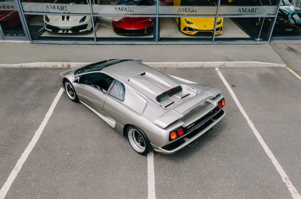 1997 Lamborghini Diablo SV for sale, exterior, Titanium