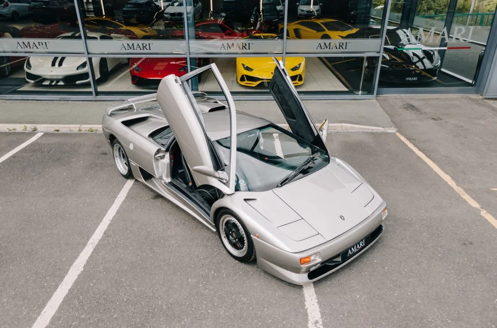 1997 Lamborghini Diablo SV for sale, exterior, Titanium