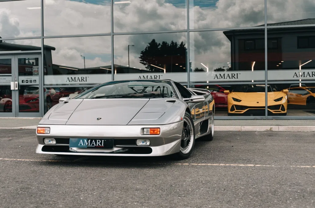 1997 Lamborghini Diablo SV for sale, exterior, Titanium