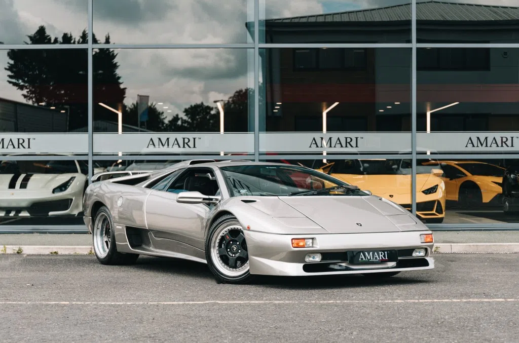 1997 Lamborghini Diablo SV for sale, exterior, Titanium