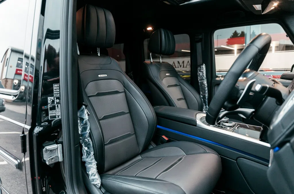 2021 Mercedes-Benz G 63 AMG interior, seats, Leather