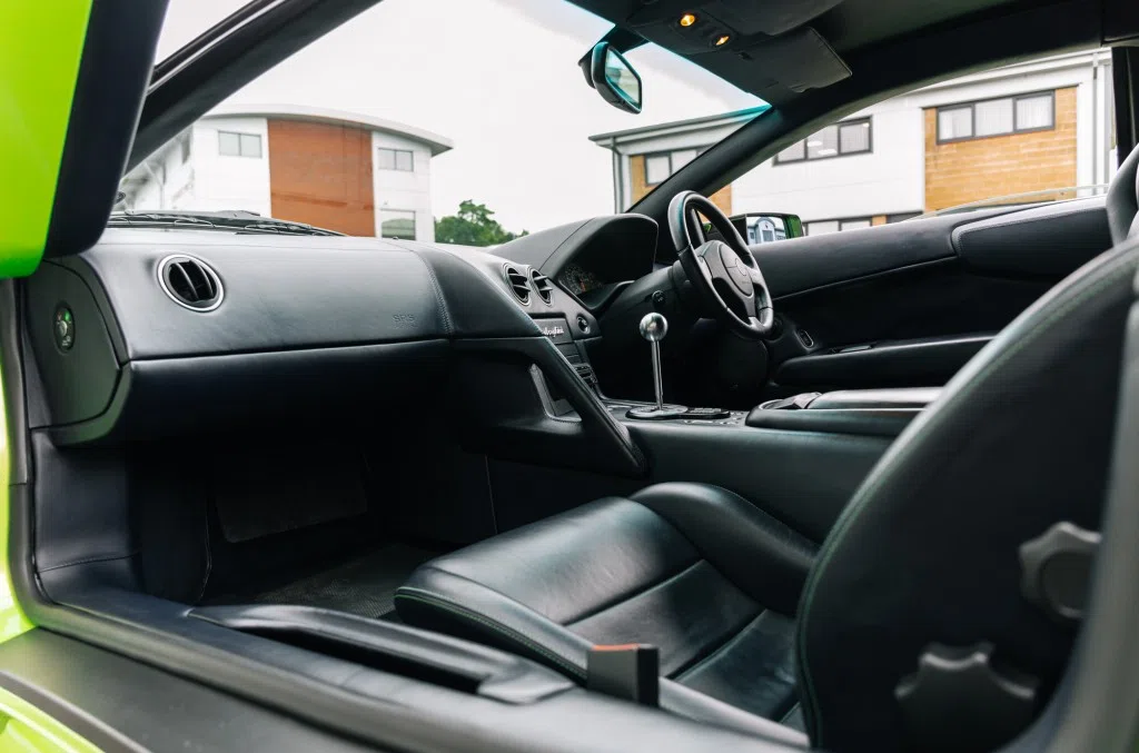 2003 Lamborghini Murcielago interior, Verdi Ithaca