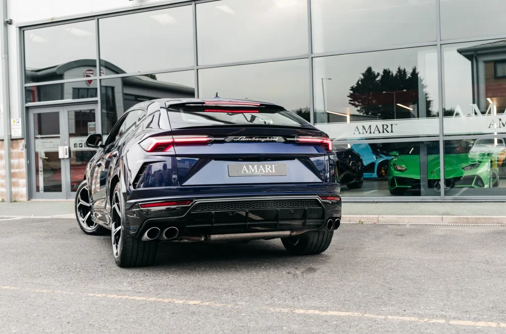 2020 Lamborghini Urus for sale, exterior, Blu Astraeus