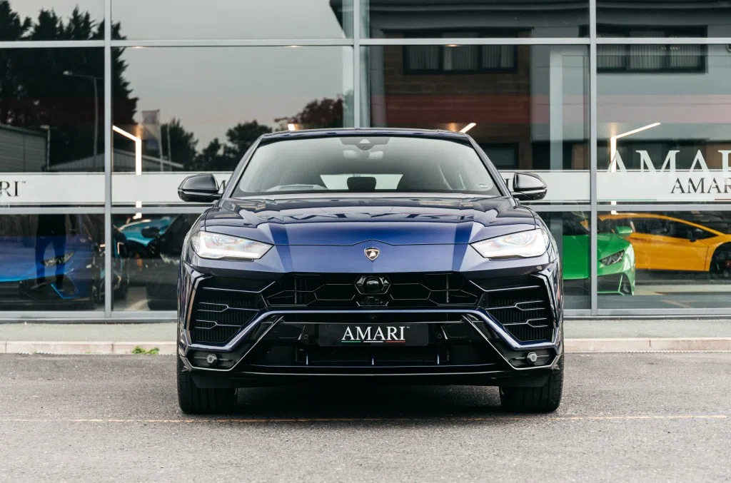 2020 Lamborghini Urus for sale, exterior, Blu Astraeus