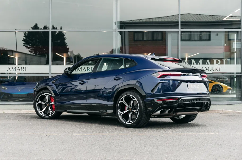 2020 Lamborghini Urus for sale, exterior, Blu Astraeus