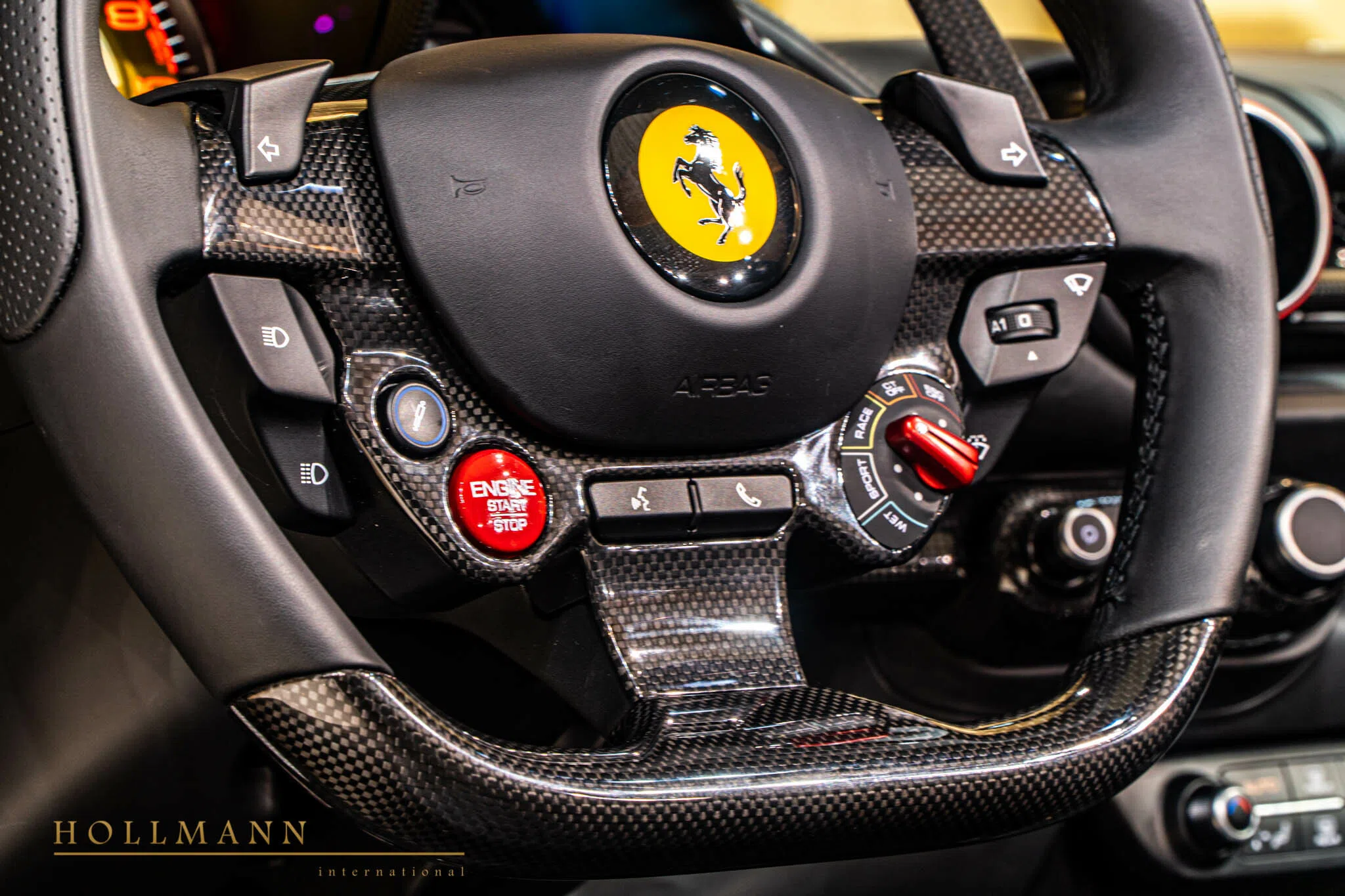 2021 Ferrari 812 GTS interior, Nero Black