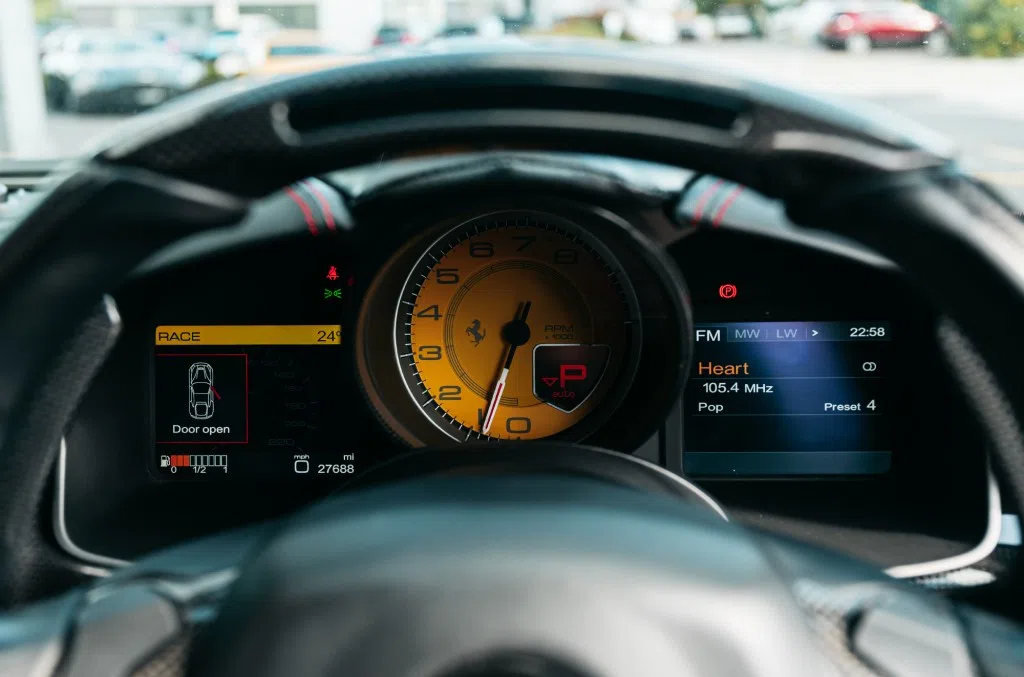 2013 Ferrari F12 Berlinetta Novitec N-LARGO interior, Nero Hide