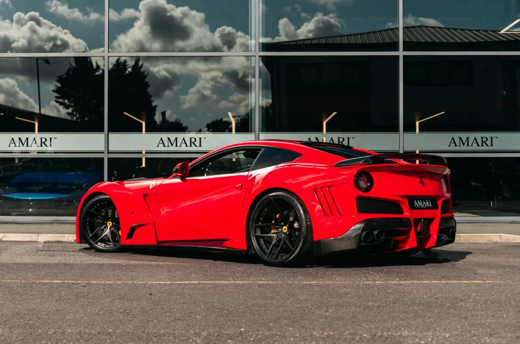 2013 Ferrari F12 Berlinetta Novitec N-LARGO for sale, exterior, Rosso Scuderia