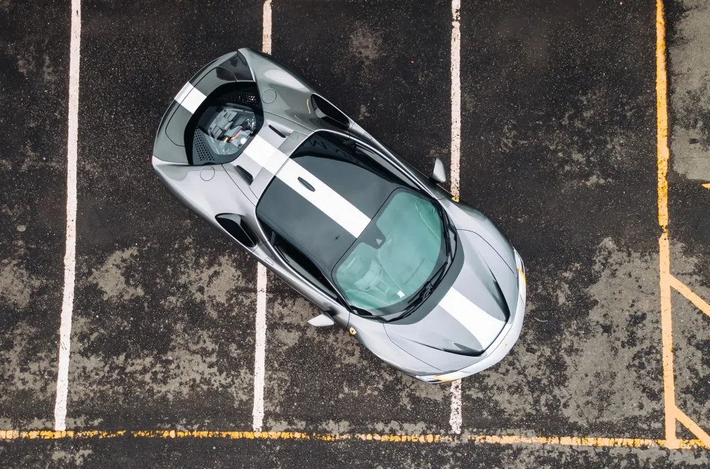 2021 Ferrari SF90 Stradale Assetto for sale, exterior, Grigio Ferro Metallic