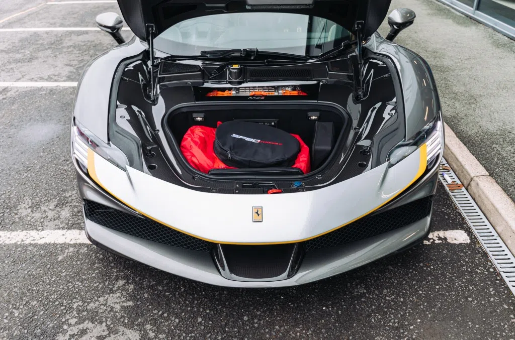 2021 Ferrari SF90 Stradale Assetto for sale, exterior, Grigio Ferro Metallic