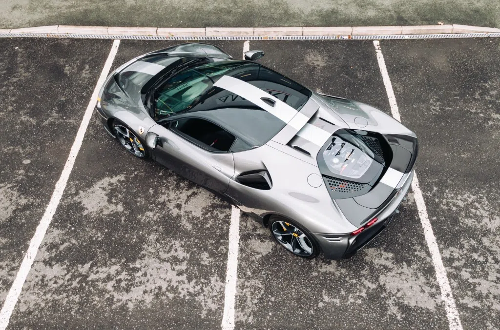 2021 Ferrari SF90 Stradale Assetto for sale, exterior, Grigio Ferro Metallic