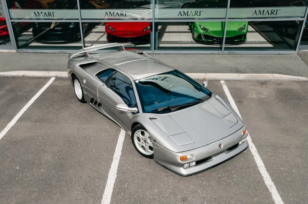 1996 Lamborghini Diablo SE30 for sale, exterior, Titanium