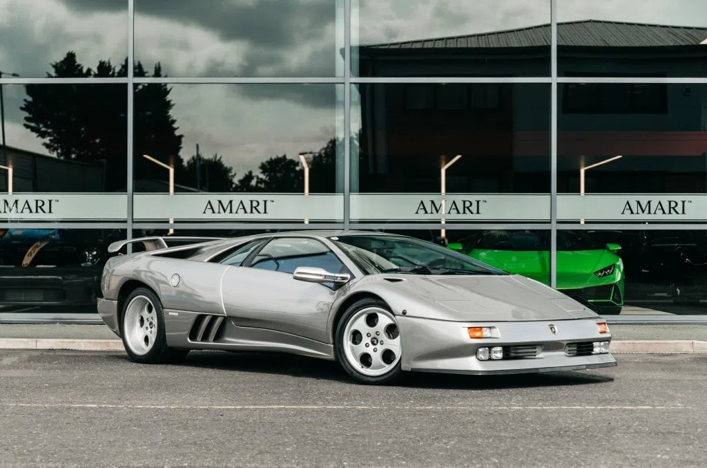 1996 Lamborghini Diablo SE30 for sale, exterior, Titanium