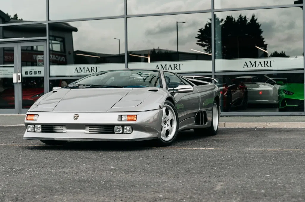 1996 Lamborghini Diablo SE30 for sale, exterior, Titanium