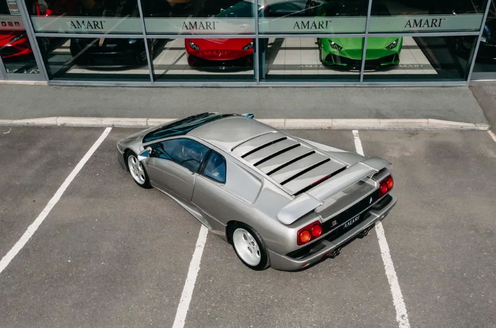 1996 Lamborghini Diablo SE30 for sale, exterior, Titanium