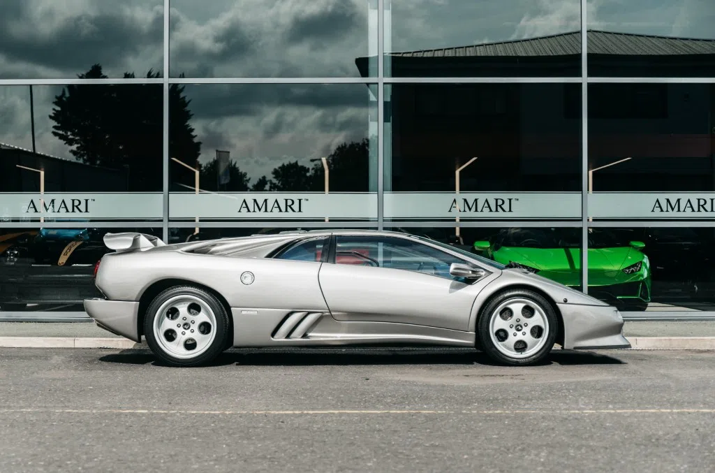 1996 Lamborghini Diablo SE30 for sale, exterior, Titanium