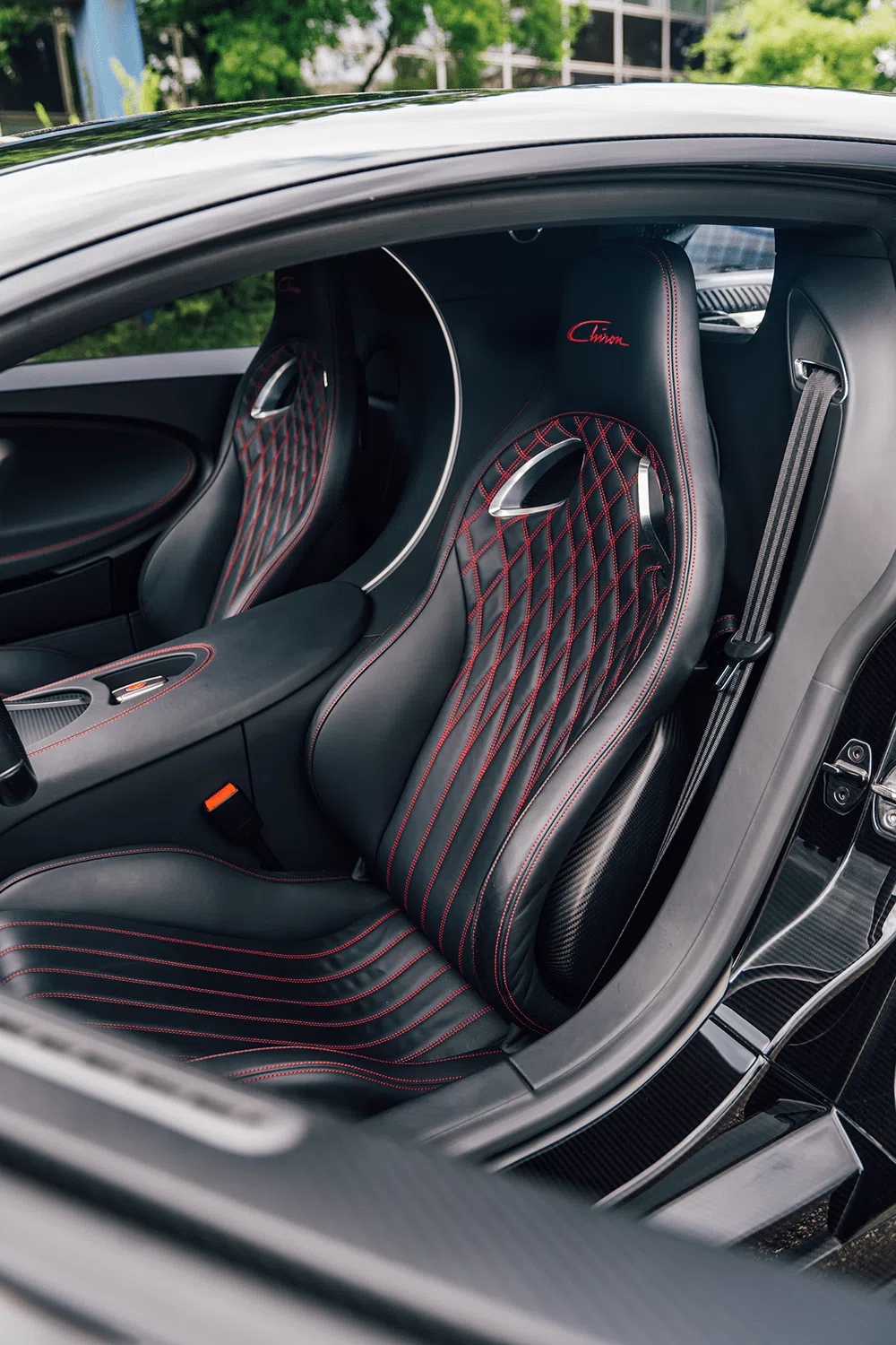 2016 Bugatti Chiron interior, seats