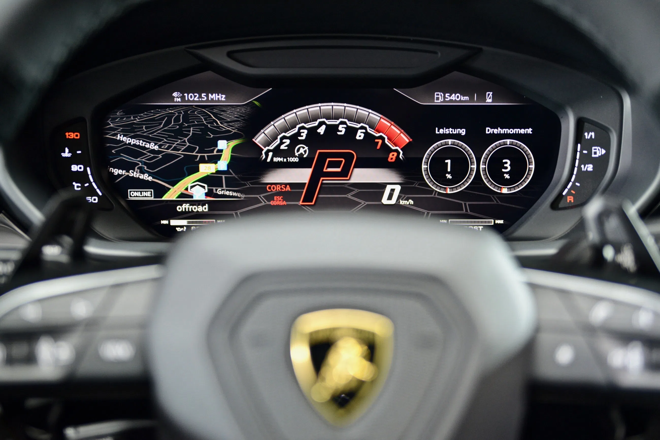 2022 Lamborghini URUS interior, Black, Full leather