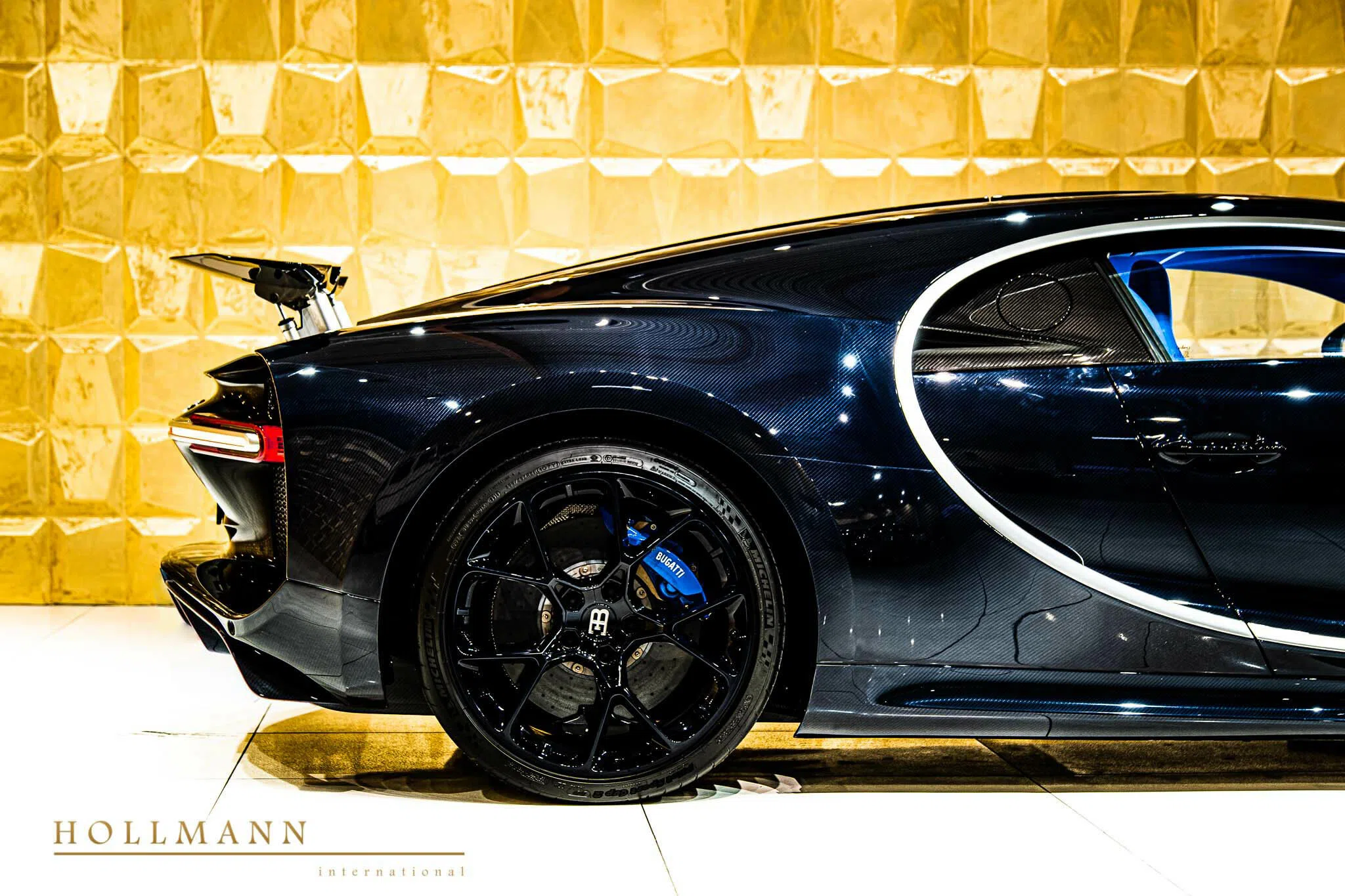 2019 BUGATTI CHIRON Sport 110 ans for sale, exterior, Blue Royal Carbon