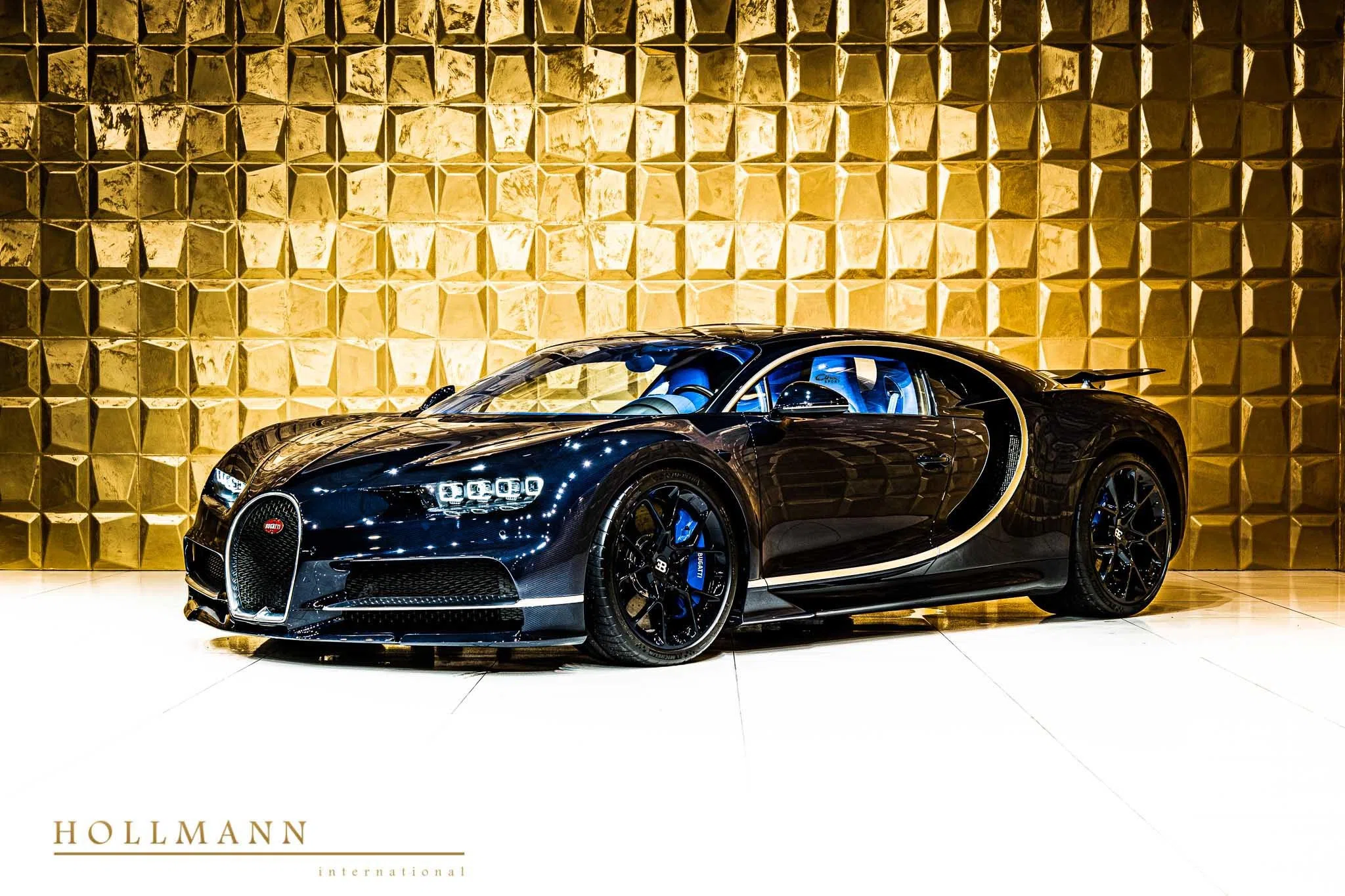 2019 BUGATTI CHIRON Sport 110 ans for sale, exterior, Blue Royal Carbon