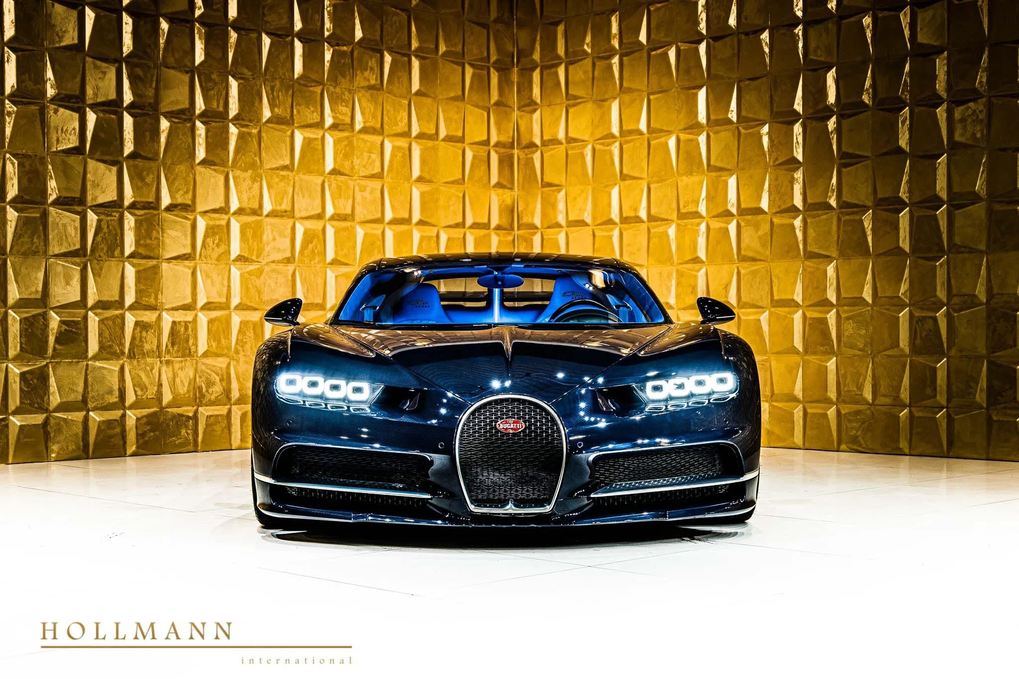 2019 BUGATTI CHIRON Sport 110 ans for sale, exterior, Blue Royal Carbon