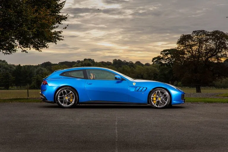 2018 Ferrari GTC4 LUSSO T for sale, exterior, Blu Corsa