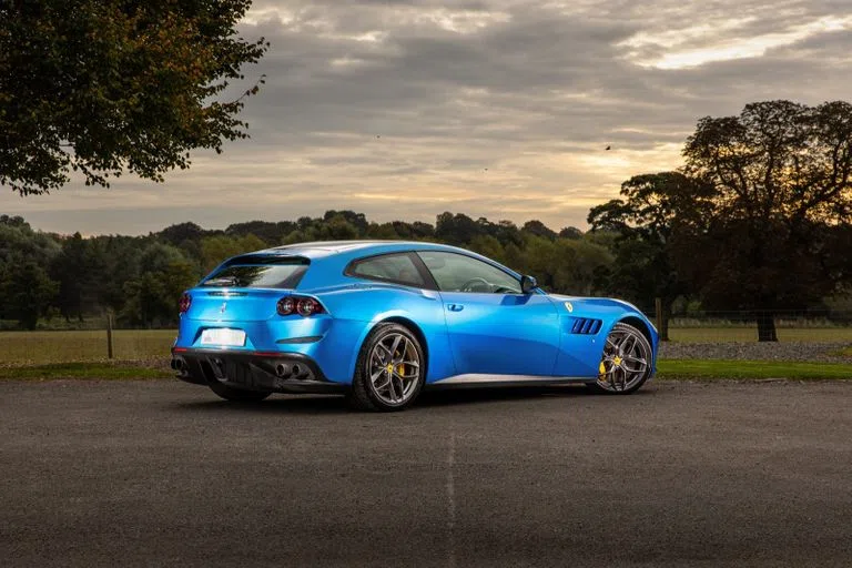 2018 Ferrari GTC4 LUSSO T for sale, exterior, Blu Corsa