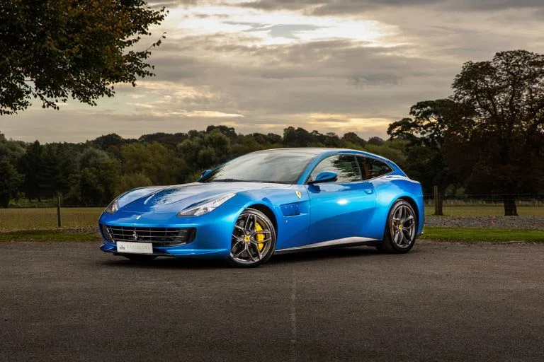 2018 Ferrari GTC4 LUSSO T for sale, exterior, Blu Corsa