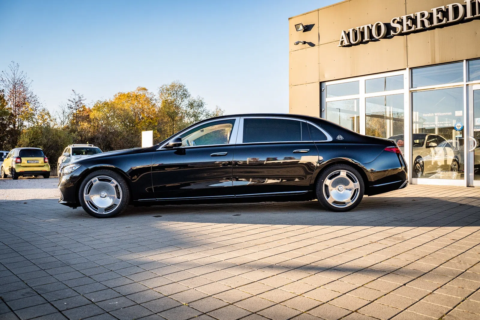 2022 Mercedes-Maybach S 680, side profile