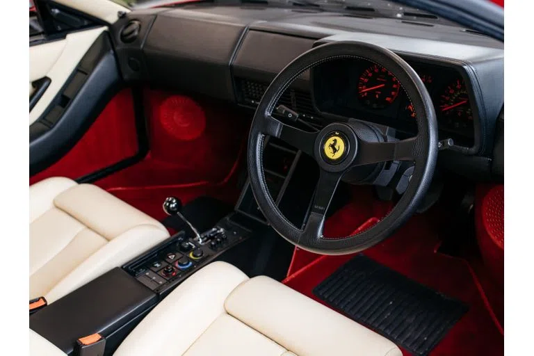 1991 Ferrari Testarossa interior, dashboard, Other