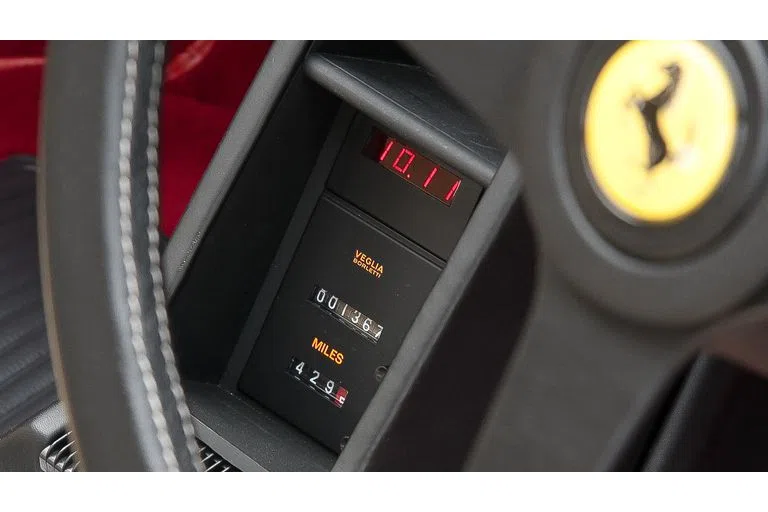 1991 Ferrari Testarossa interior, Other