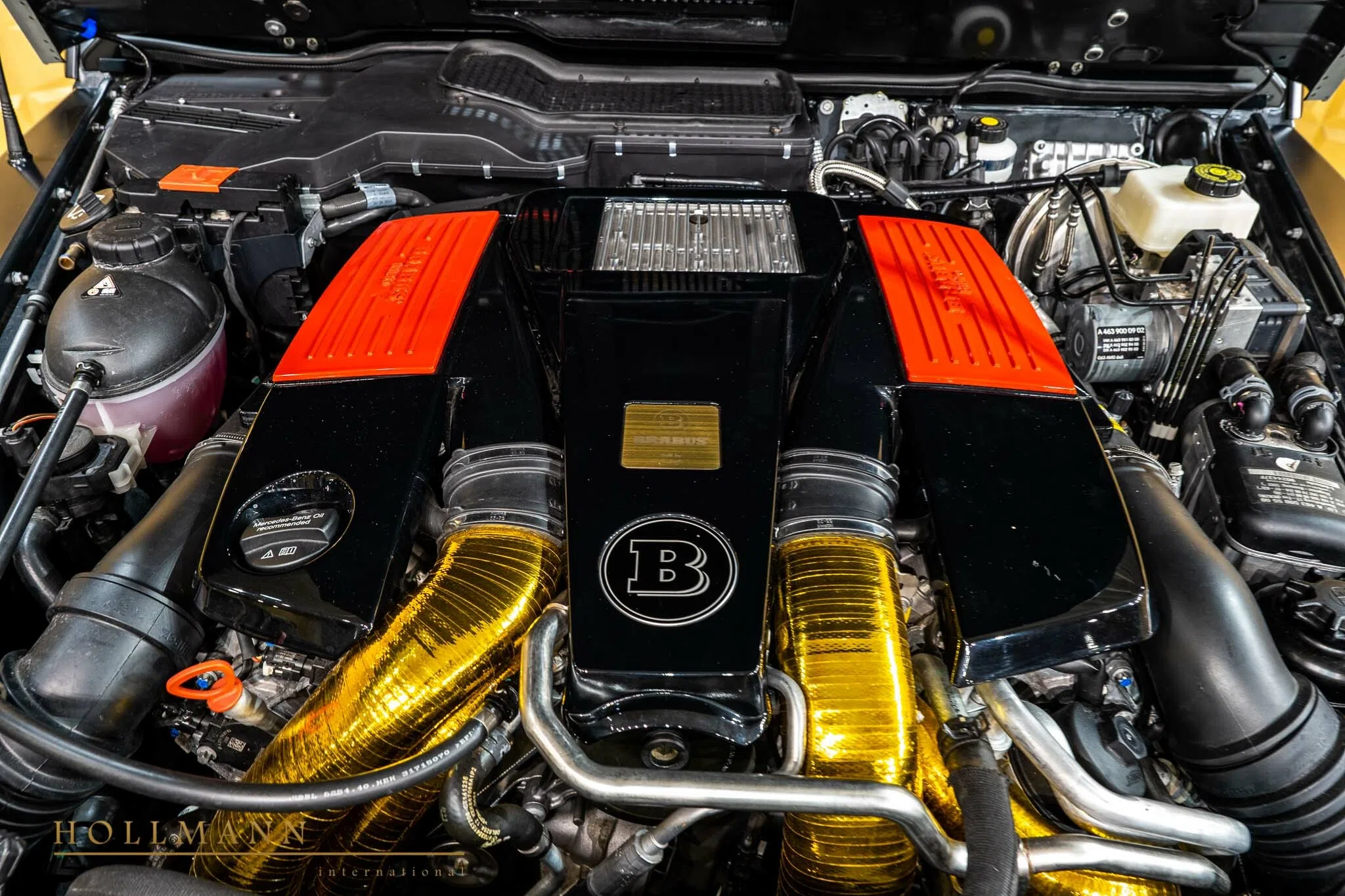 2019 BRABUS G 700 6x6 engine