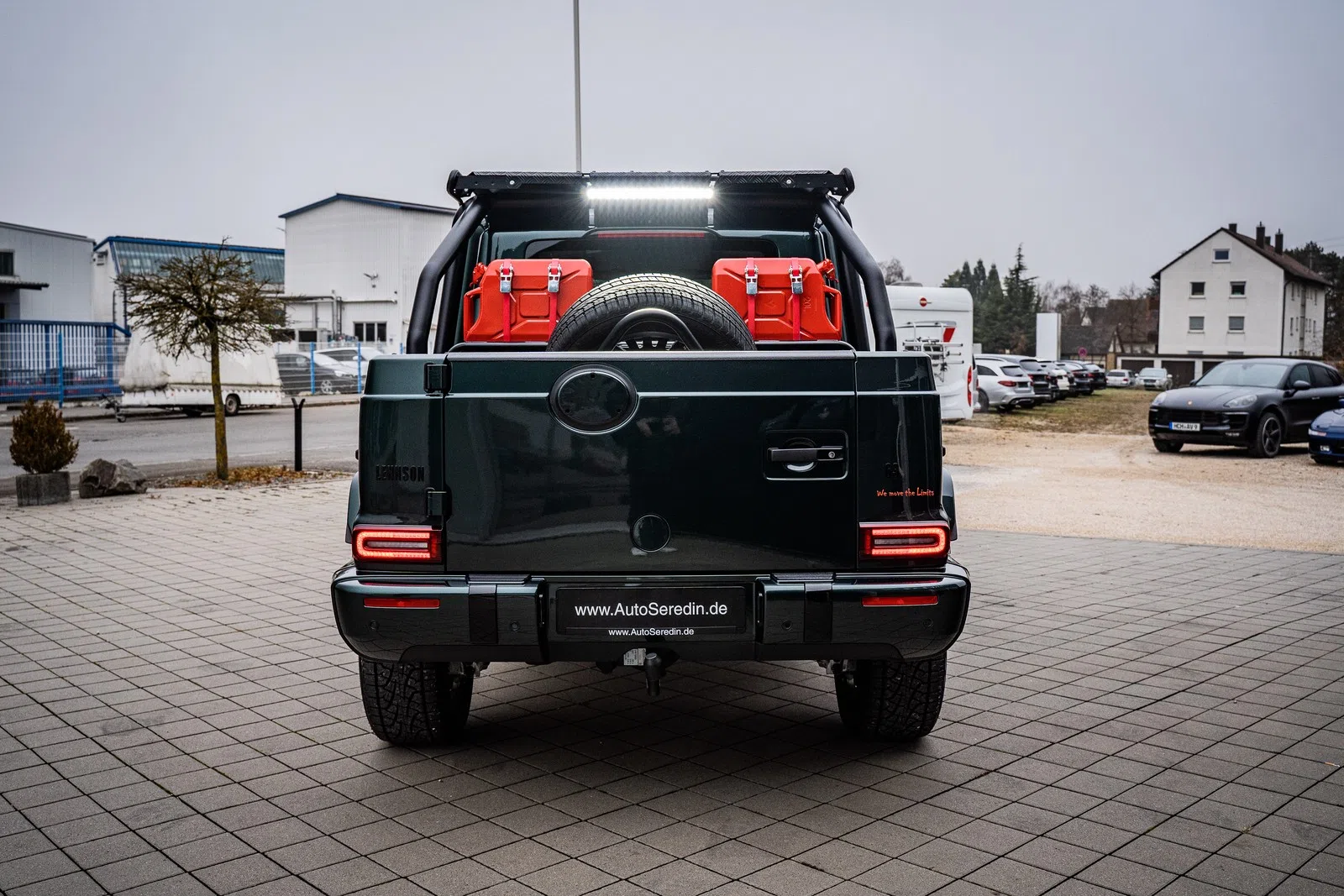 2022 Mercedes-Benz G 63 AMG PICK UP WINCH 4X4 LIMITED for sale, exterior, MANUFAKTUR PERIKLASGREEN | metallic