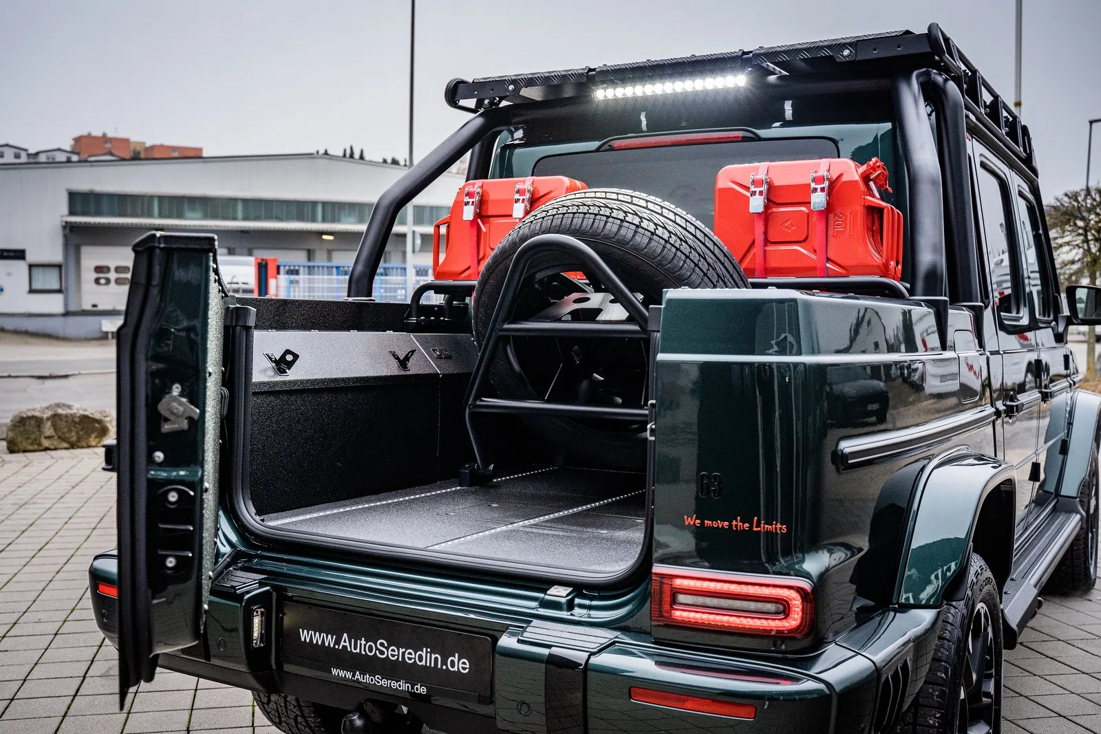 2022 Mercedes-Benz G 63 AMG PICK UP WINCH 4X4 LIMITED trunk