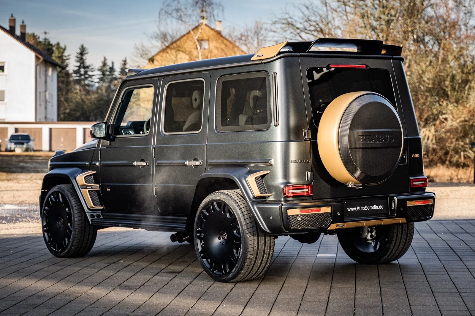 2022 BRABUS G 800 for sale, exterior, Designo Magno - Nachtschwarz