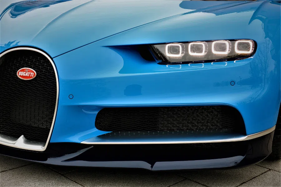 2017 Bugatti Chiron New Atlantic Blue Metallic for sale, exterior, Atlantic Blue Metallic