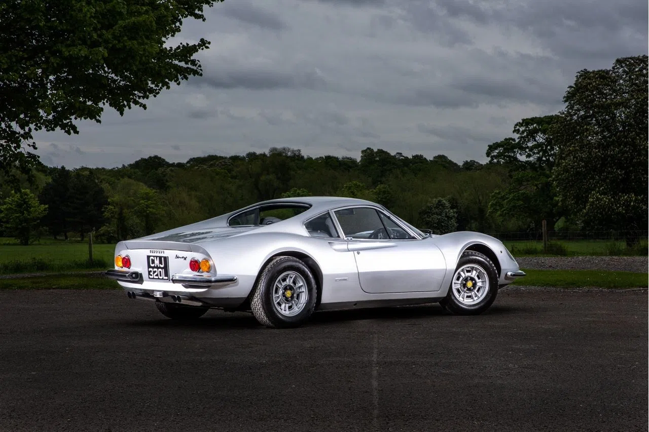 1971 Ferrari DINO 246 GT for sale, exterior, Argento Auteil
