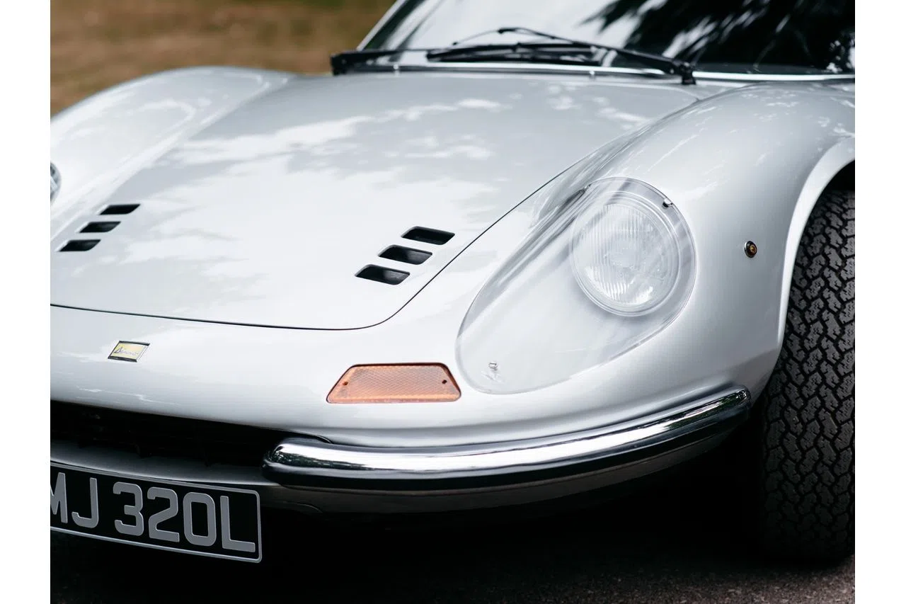 1971 Ferrari DINO 246 GT for sale, exterior, Argento Auteil