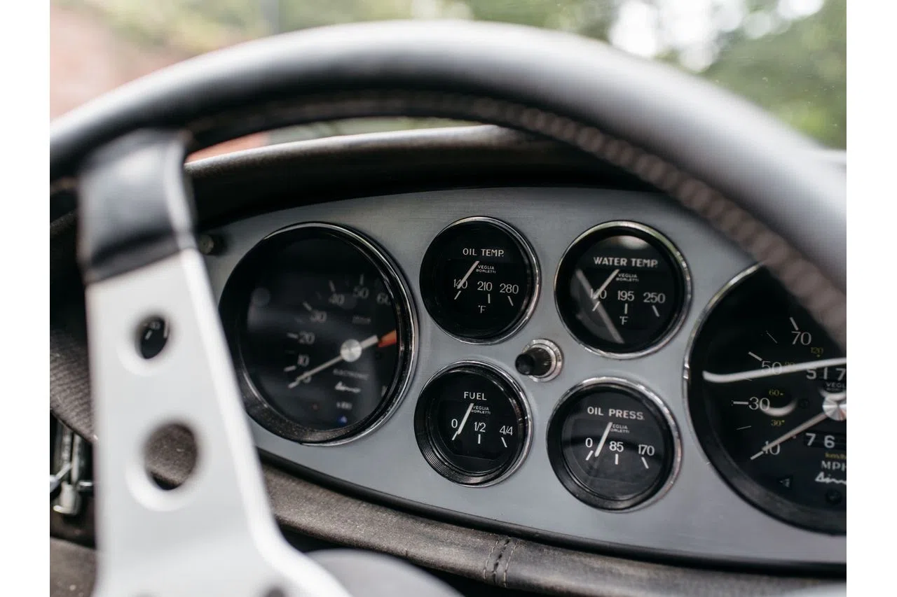 1971 Ferrari DINO 246 GT interior, Black, Full leather