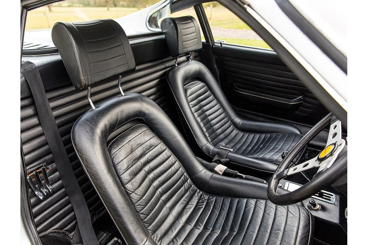 1971 Ferrari DINO 246 GT interior, seats, Black, Full leather