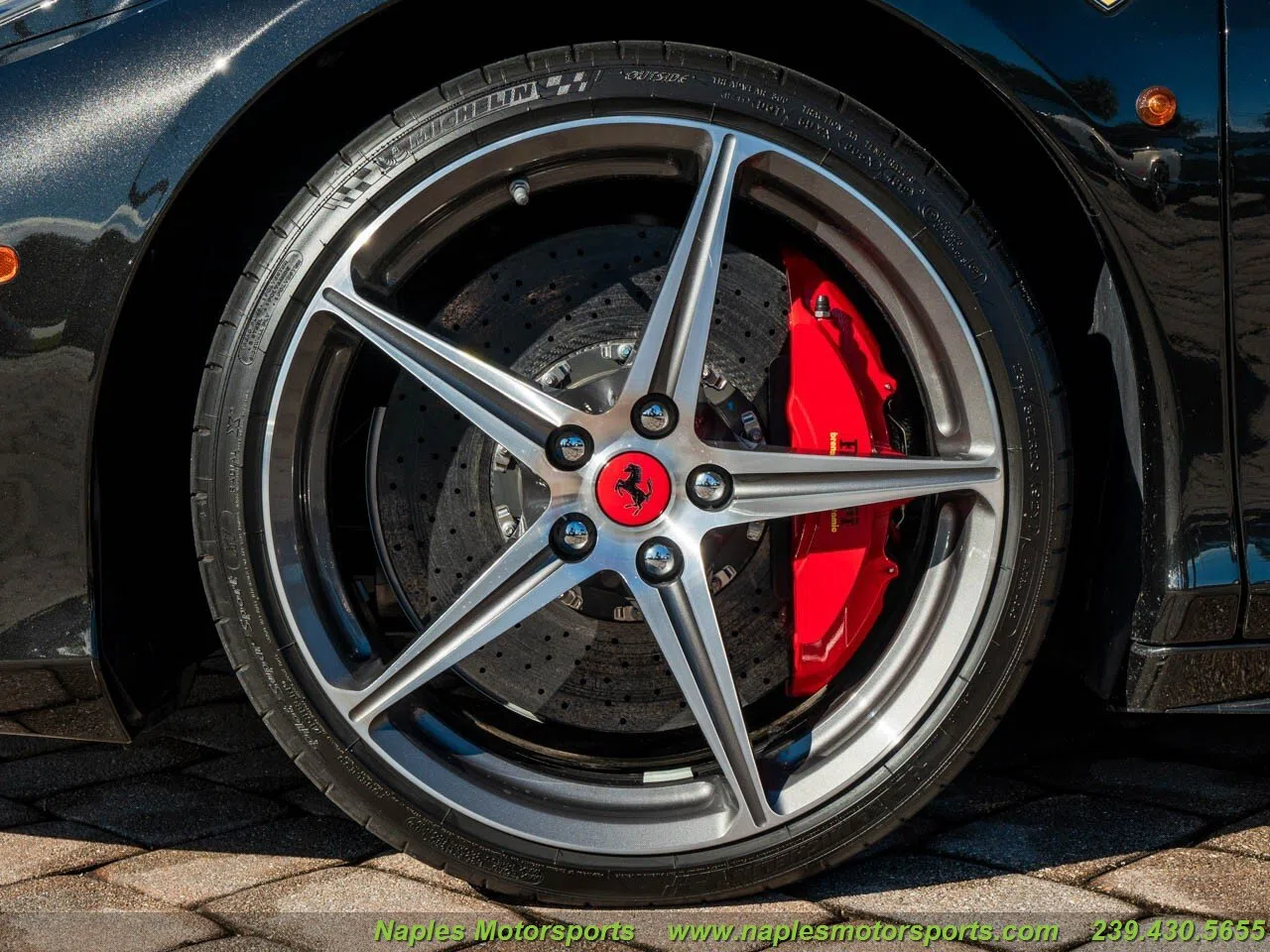 2014 Ferrari 458 Spider wheel