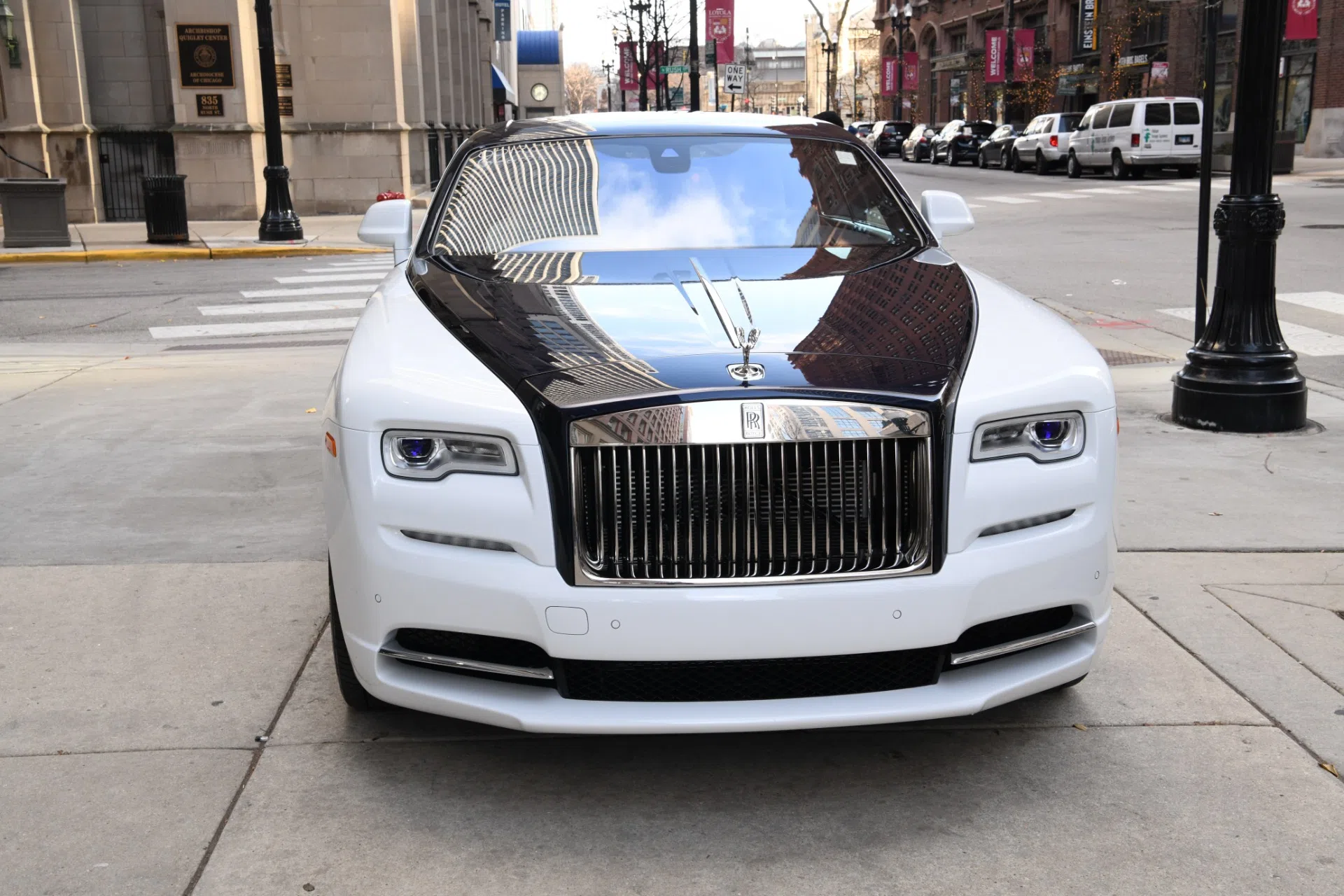 2020 Rolls-Royce Wraith for sale, exterior, Arctic White