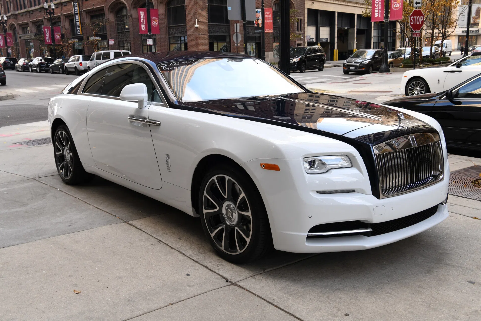 2020 Rolls-Royce Wraith for sale, exterior, Arctic White