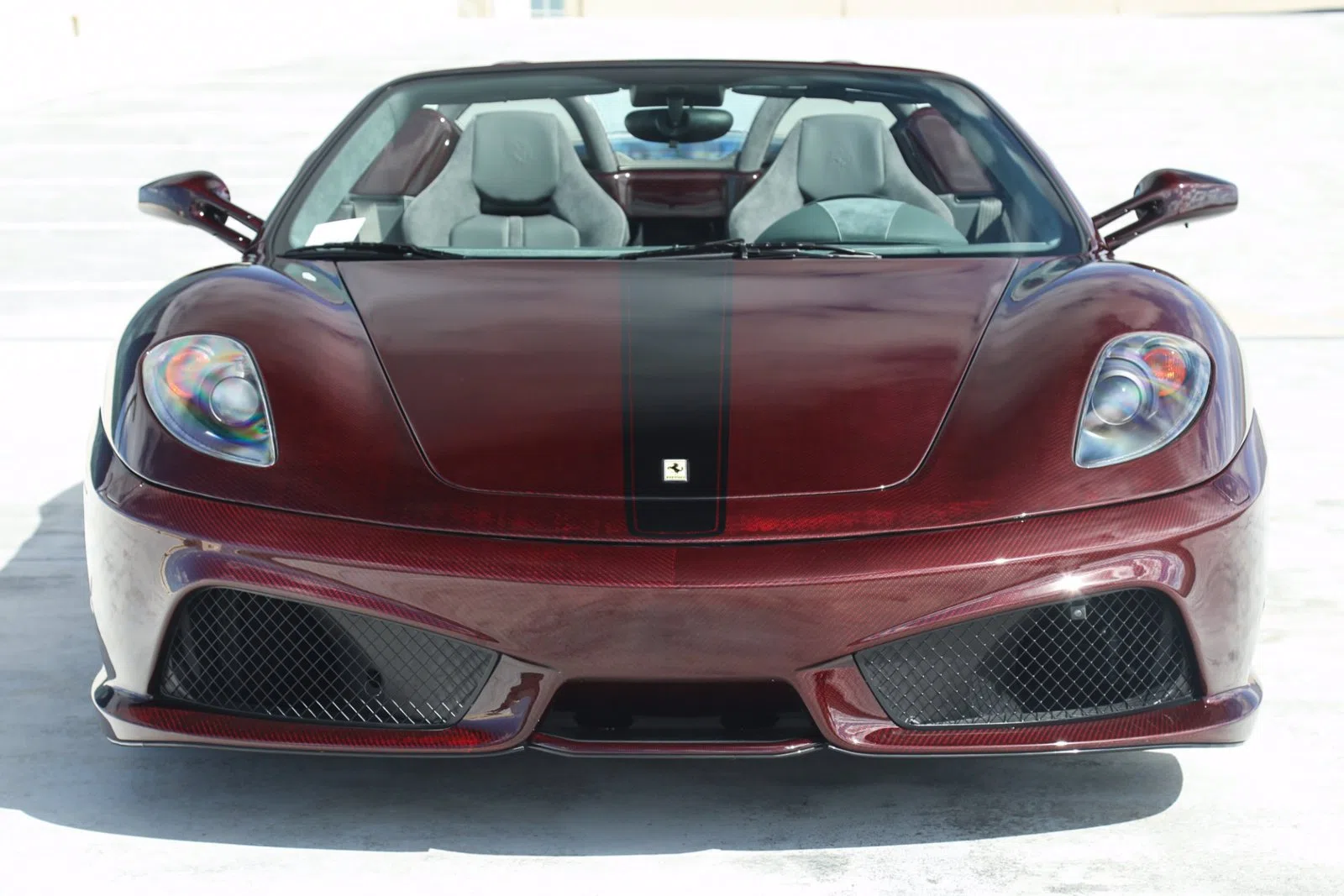 2009 Ferrari F430 Scuderia Spider 16M for sale, exterior, Red