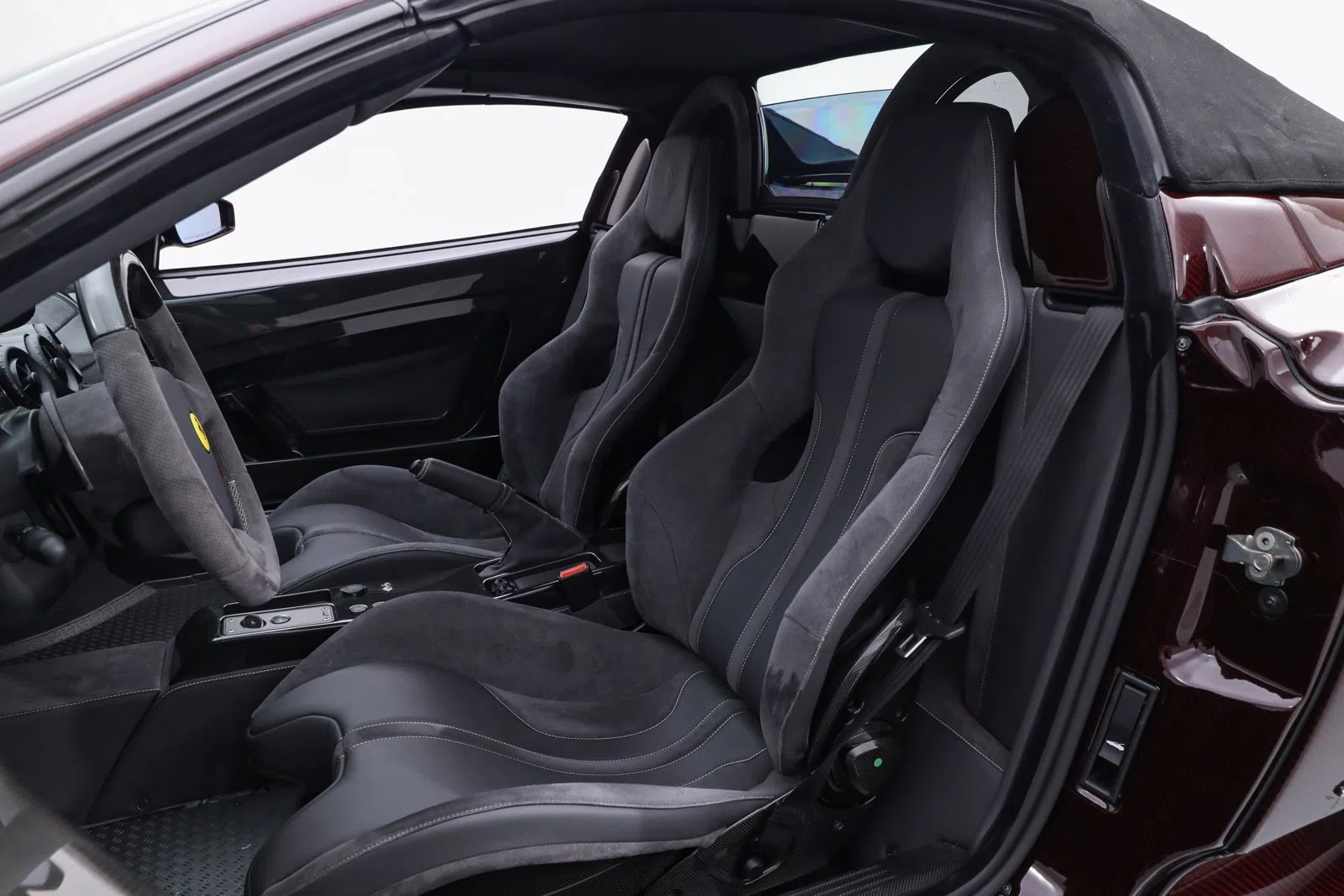 2009 Ferrari F430 Scuderia Spider 16M interior, seats, Gray