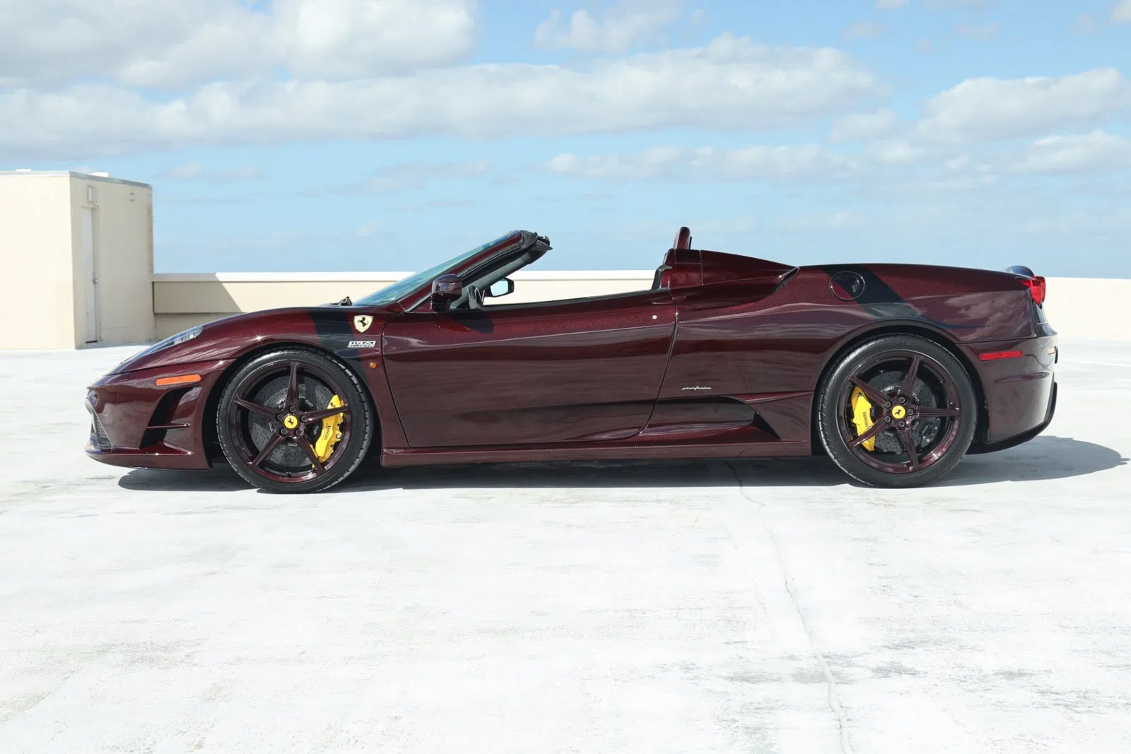 2009 Ferrari F430 Scuderia Spider 16M for sale, exterior, Red