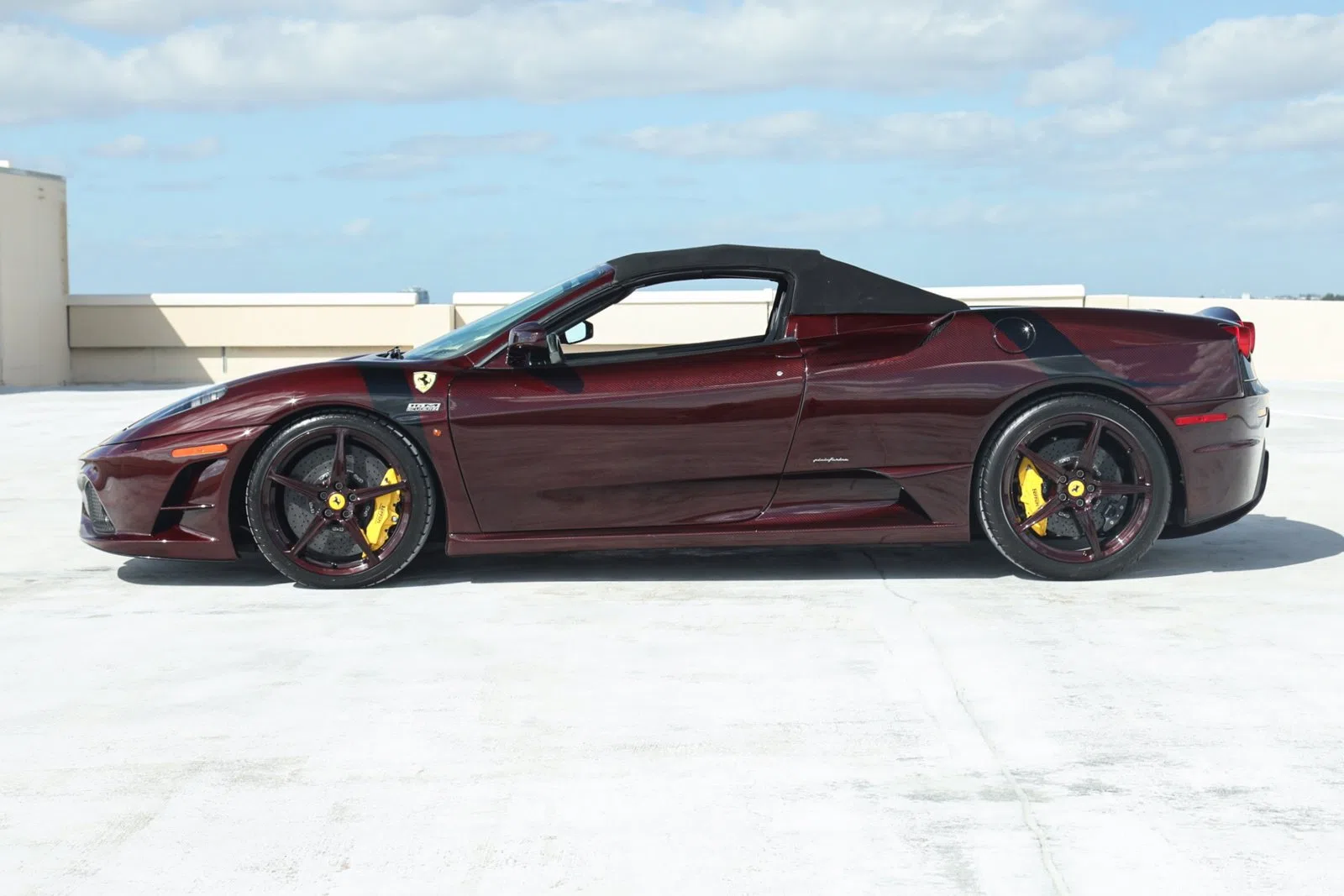 2009 Ferrari F430 Scuderia Spider 16M for sale, exterior, Red