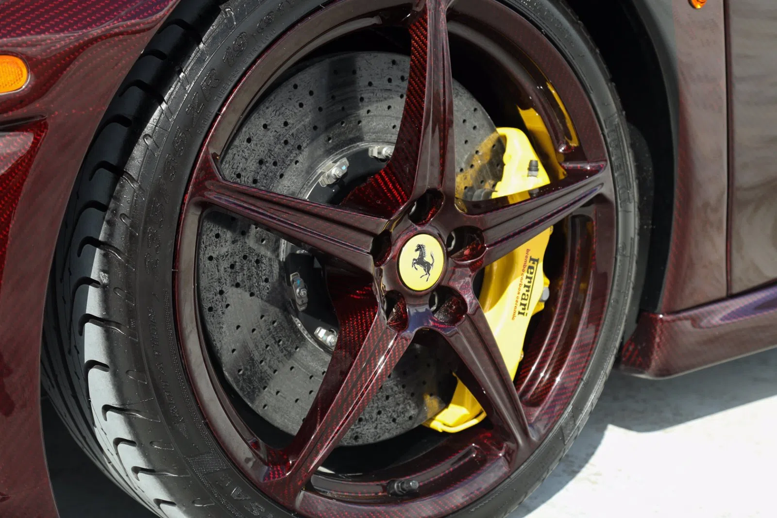 2009 Ferrari F430 Scuderia Spider 16M wheel